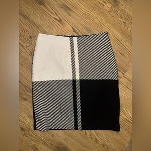 Talbots Black and White Women's Skirt